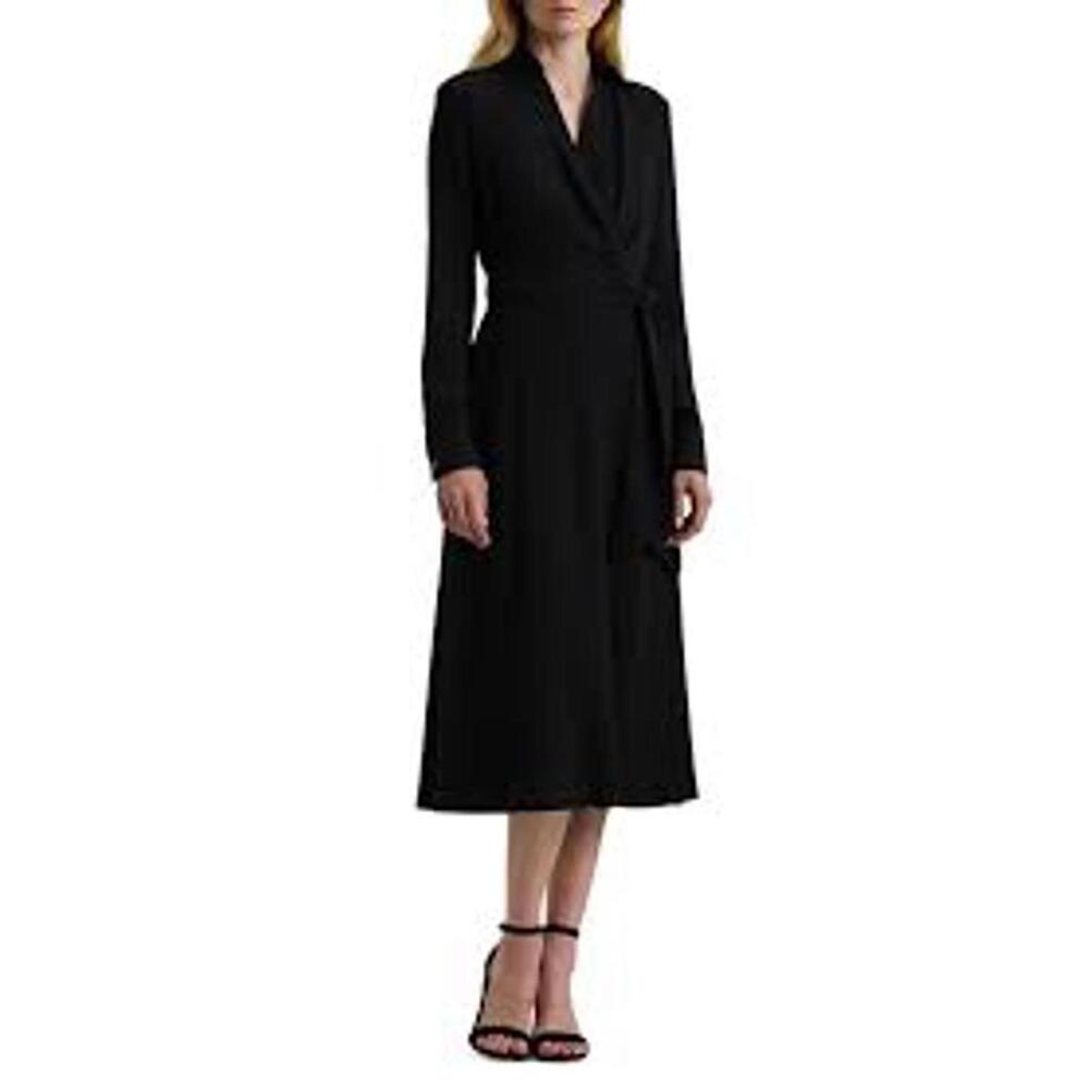 Nordstrom Wrap Dress - Elegant Long Sleeve XS